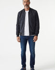 BLOUSON IN SUEDE